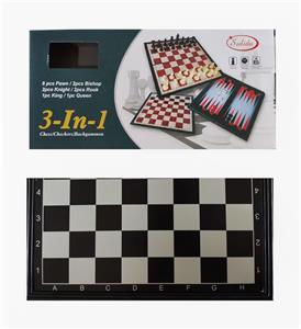 带磁性3合1小号国际象棋 - OBL10116698