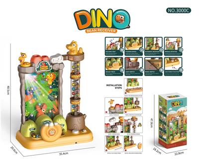 恐龙贪吃谷趣味接豆机 手自动一体 - OBL10118944