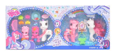 5只庄搪塑饰品马 - OBL10123898