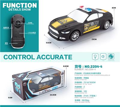 灯光音乐万向野马警车 - OBL10124743