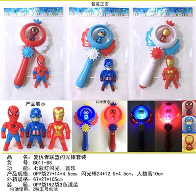 复仇者联盟音乐闪光棒3款 - OBL10125382