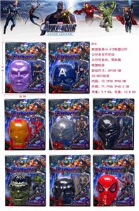 联盟面具+6.5寸联盟公仔 可发光 带武器 卡装 - OBL10126257