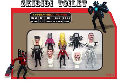 3.5寸马桶人VS摄像人 10只OPP袋装 - OBL10126490