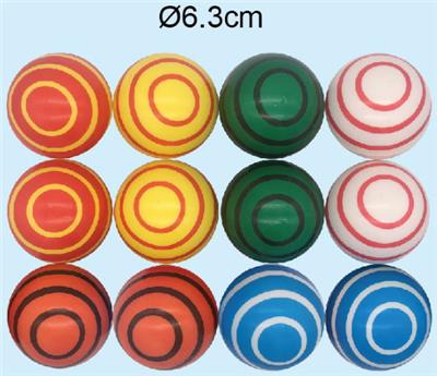 12只庄φ6.3cmPU圆圈圈球 - OBL10139577