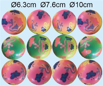 12只庄φ6.3cmPU彩虹色蝴蝶球 - OBL10139584