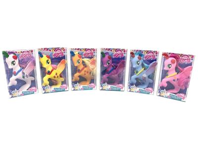 最新款搪胶美人鱼马6款混装 - OBL10145967