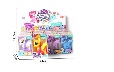 搪胶马宝莉4色混装16PC - OBL10145991