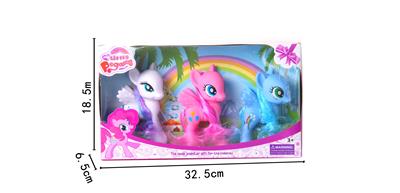 搪胶3只搪胶马宝丽 - OBL10146000