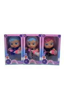 第7代14寸搪胶秋叶和钻石冰雪妹和雪宝哭泣娃娃带四声音乐cry Babies-Tutti Fritti带流眼泪功能，带吸水奶瓶，带奶嘴  3款女孩毛绒布料版哭泣娃娃混装 - OBL10149138