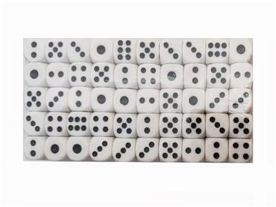 100粒庄14号(14mm)白色骰子 - OBL10154705