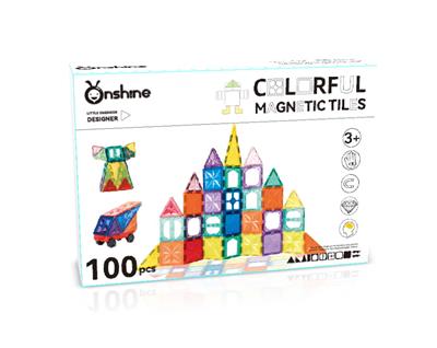 炫彩钻面磁力片100pcs
 - OBL10155595