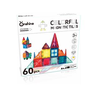 炫彩钻面磁力片60pcs
 - OBL10155596