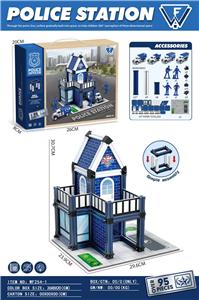 警察益智拼装屋 - OBL10160231
