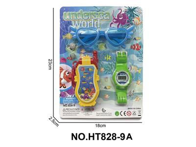 海底世界翻盖手机*带2粒AG13*电子手表包电LR41一粒*眼镜 - OBL10162119