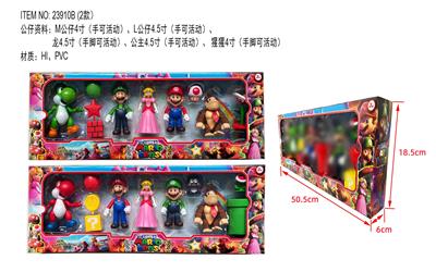 4-4.5寸马里奥 盒装 2款 - OBL10165608