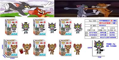 4寸POP猫和老鼠（6款）单只公仔盒装（6款） - OBL10165767