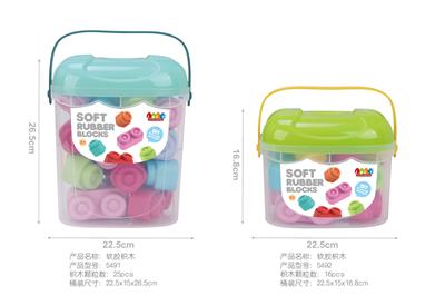 软胶积木 16PCS - OBL10166669
