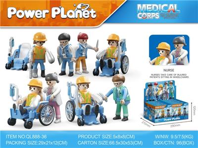 Sets / fire rescue set of / ambulance - OBL10170869
