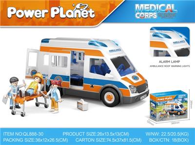 Sets / fire rescue set of / ambulance - OBL10170874