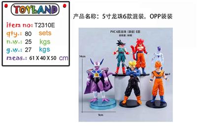 5寸龙珠，6款混装 OPP袋装 - OBL10175271