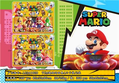 7CM超级玛丽奥8款 4只卡装/2款 - OBL10175603