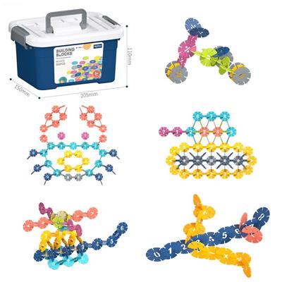 DIY拼装数字雪花积木280PCS/中号薄款3.0 - OBL10175805