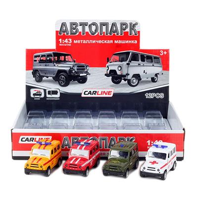 UAZ合金吉普 1/43 回力开门 - OBL10178420