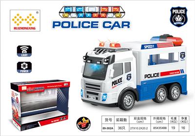 电动万向警车带灯光音乐（3*AA不包） - OBL10178828