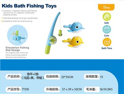 鱼竿+2鱼
（浅蓝+黄、带磁） - OBL10178892