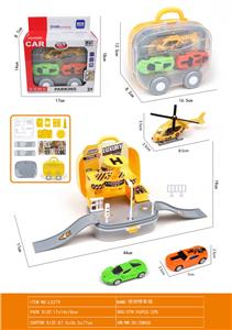 收纳停车场（1AB飞机+2滑行仿真AB跑车） - OBL10182948