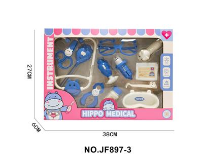 萌趣卡通动物过家家玩具医具牙具套装 - OBL10183205
