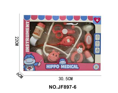 萌趣卡通动物过家家玩具医具牙具套装 - OBL10183208