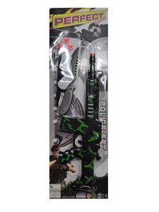 迷彩针枪配军牌匕首 - OBL10183406