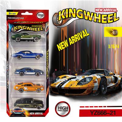 5PCS  1:64合金车模 - OBL10183584