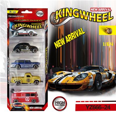 5PCS  1:64合金车模 - OBL10183587