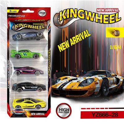 5PCS  1:64合金车模 - OBL10183591