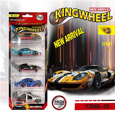 5PCS  1:64合金车模 - OBL10183592