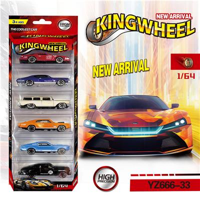 6PCS  1:64合金车模 - OBL10183596