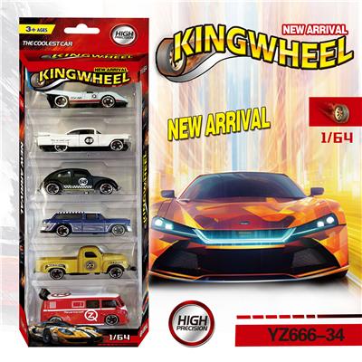6PCS  1:64合金车模 - OBL10183597