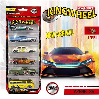 6PCS  1:64合金车模 - OBL10183598