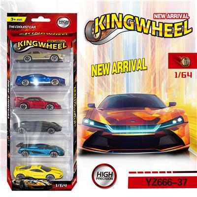 6PCS  1:64合金车模 - OBL10183600