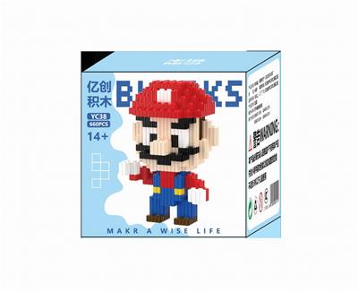 小红马里奥660PCS - OBL10184711