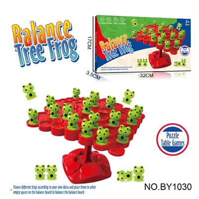 桌面游戏青蛙平衡树儿童专注力训练玩具亲子互动多人 - OBL10187695