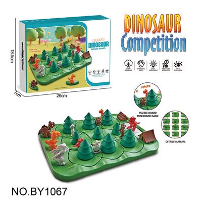桌面游戏亲子互动室内休闲盒装丛林恐龙益智桌游 - OBL10187732