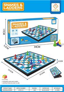 蛇棋（磁性）配黄红兰绿4色各1粒+2骰子 - OBL10188970