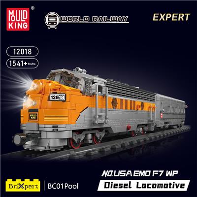 USAEMD F7 WP内燃机车
（电动劲版）
全英版 - OBL10189287