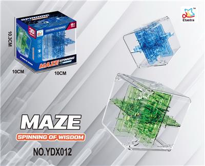 24面立体透明益智走珠迷宫（2色混装） - OBL10193783