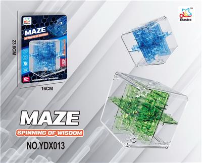 24面立体透明益智走珠迷宫（2色混装） - OBL10193790