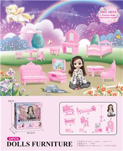 6寸芭比配家具 - OBL10200079