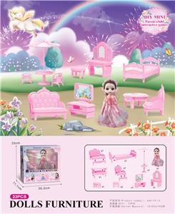 6寸芭比配家具 - OBL10200086